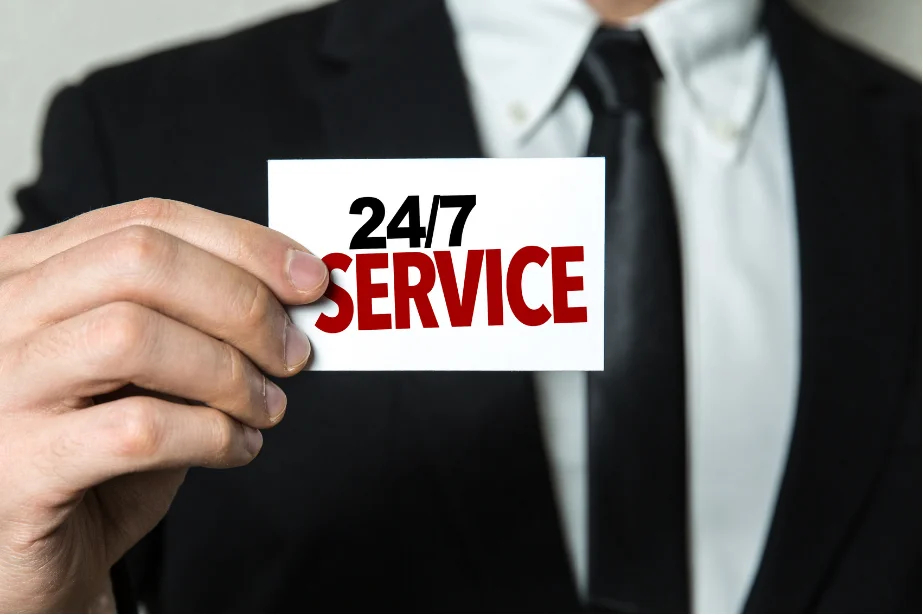24/7 services available